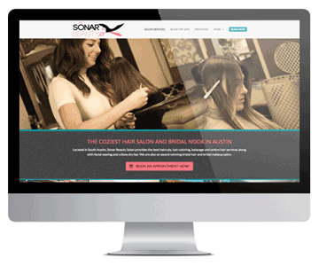 Sonar Beauty Website Designed By Kulture Digital In Austin